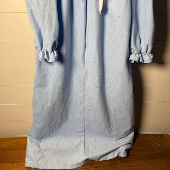 CJS Powder Blue Womens Robe Size Medium - Picture 7 of 8